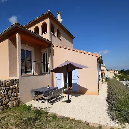 Villa In Joyeuse With Private Pool & History Ribes